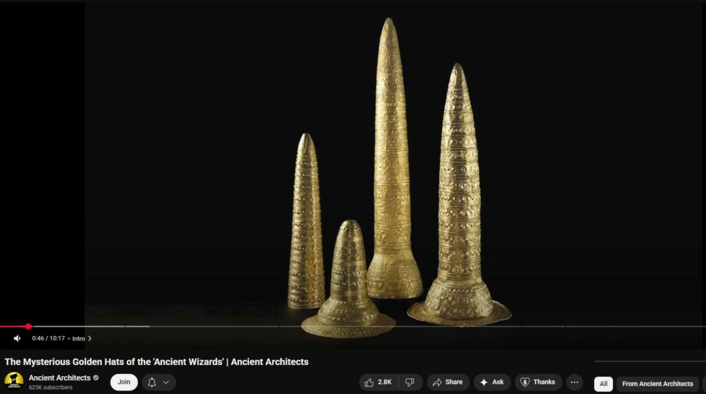 The Mysterious Golden Hats of the 'Ancient Wizards' - Ancient Architects