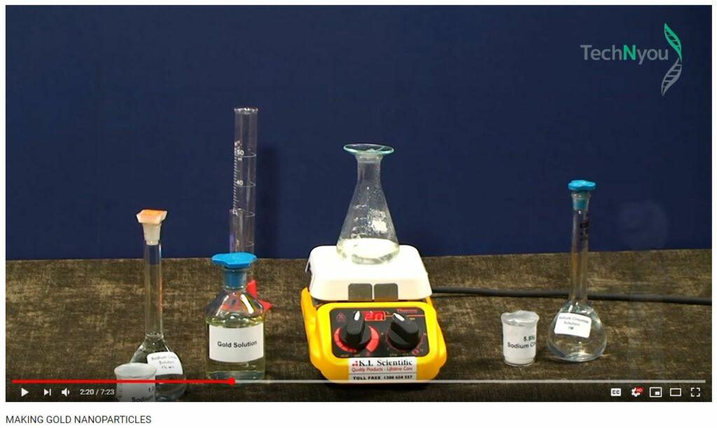 Colloidal Gold - Making Gold Nano Particles